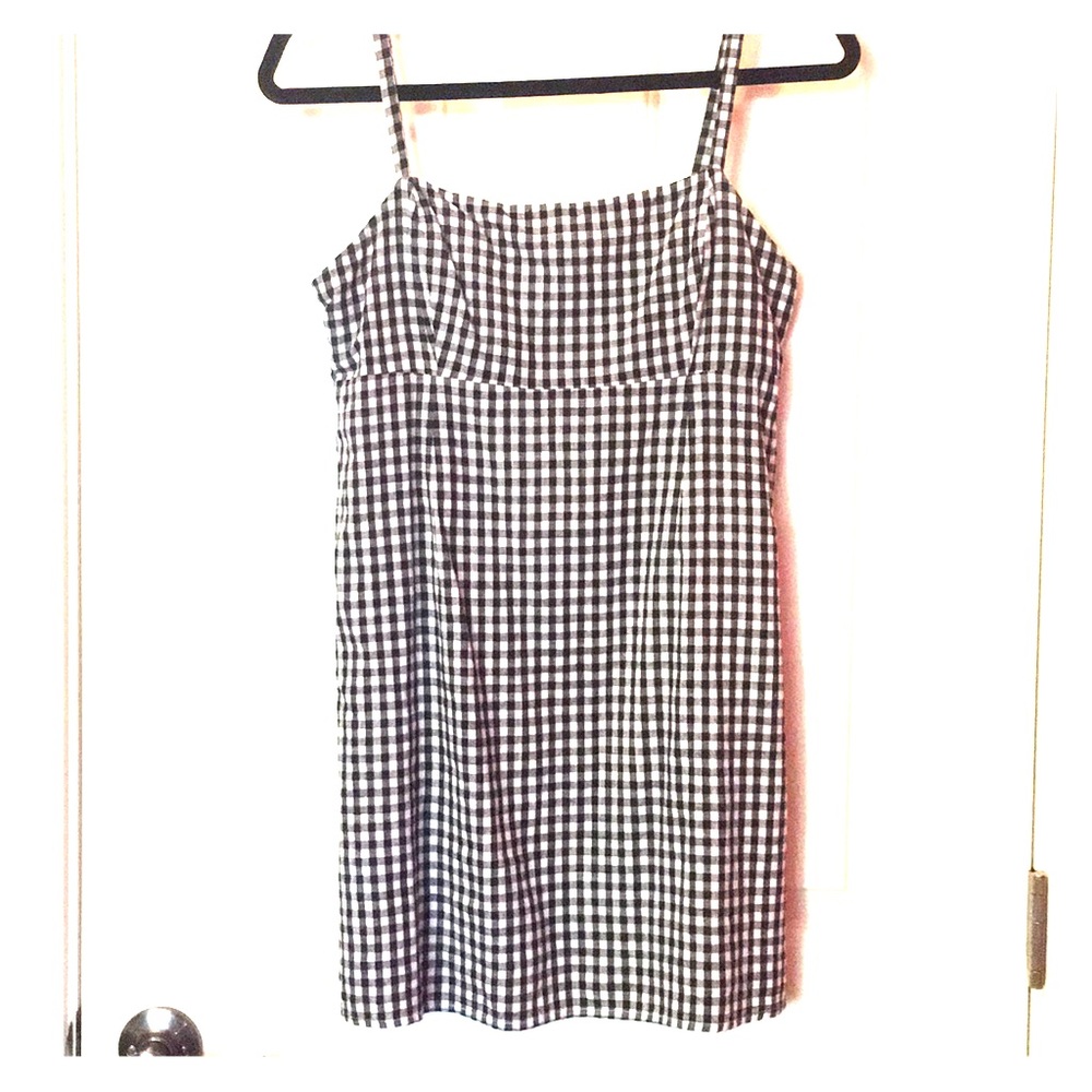 Size 6 COOPERATIVE gingham mini dress
